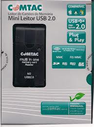 MINI LEITOR USB 2.0 COMTAC